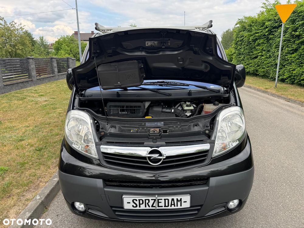 Opel VIVARO Klima Elektryka Duża Navi Tempomat Dubel Kabina Brygadówka 6os Hak Rury Pdc - 10