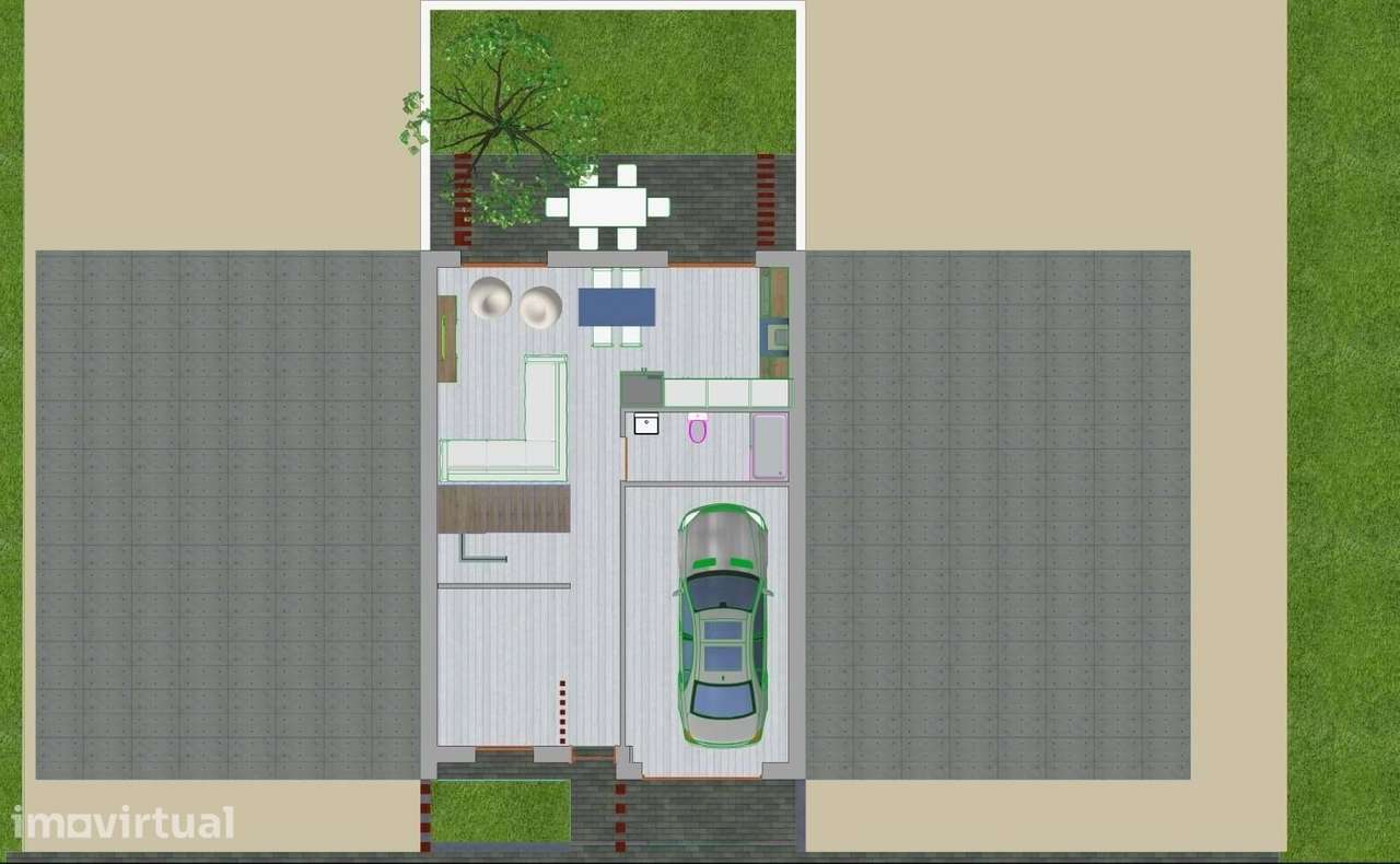 Moradia T4 Nova | Terraço | Box | Luxo | Baguim do Monte - Grande imagem: 5/6