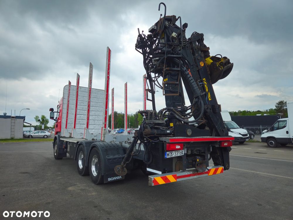 Scania R520 V8 Loglift 115Z93 do drewna drzewa kłody - 4