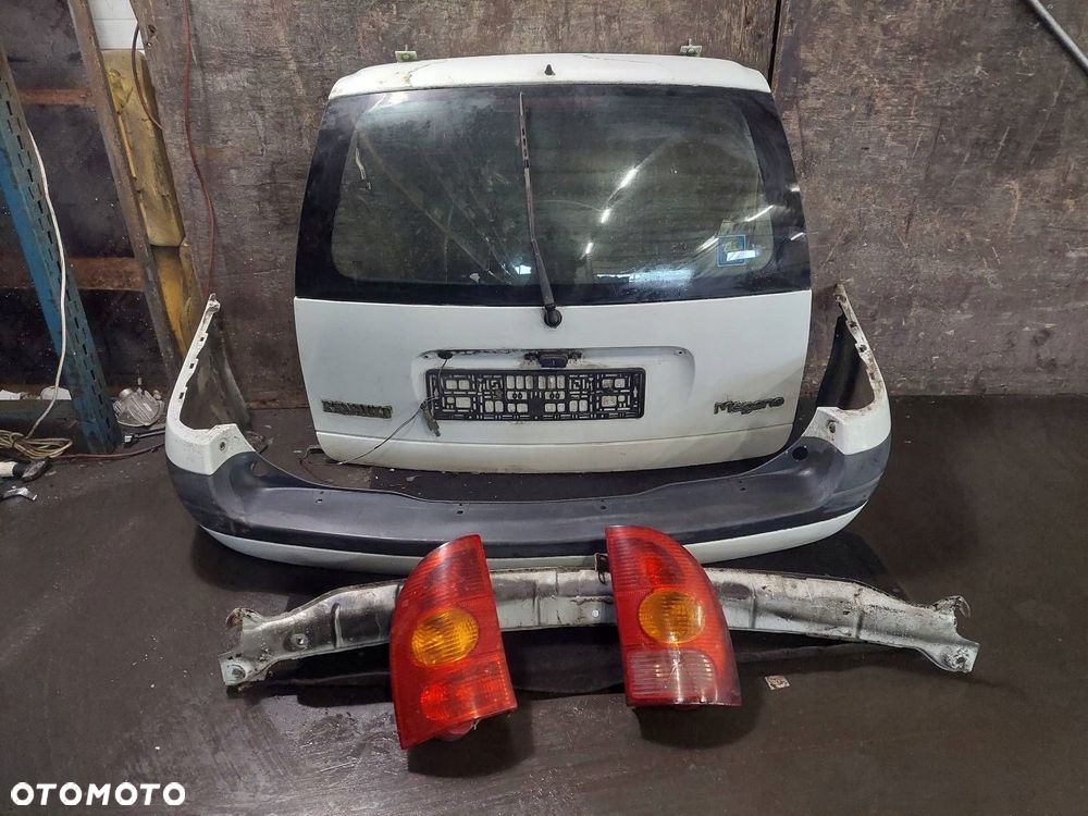 KOMPLETNY TYŁ KLAPA BAGAŻNIKA ZDERZAK LAMPY MEGANE I LIFT KOMBI 0389 - 1