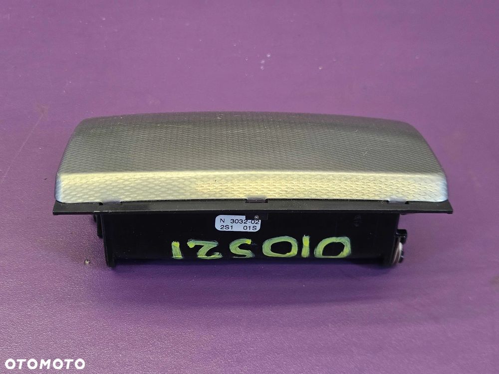 Popielniczka Tył Tylna 8E0857961 M 8E0858433 Klapka Wkład Srebrna Rybia Łuska Carbon Audi A4 B6 B7 - 6