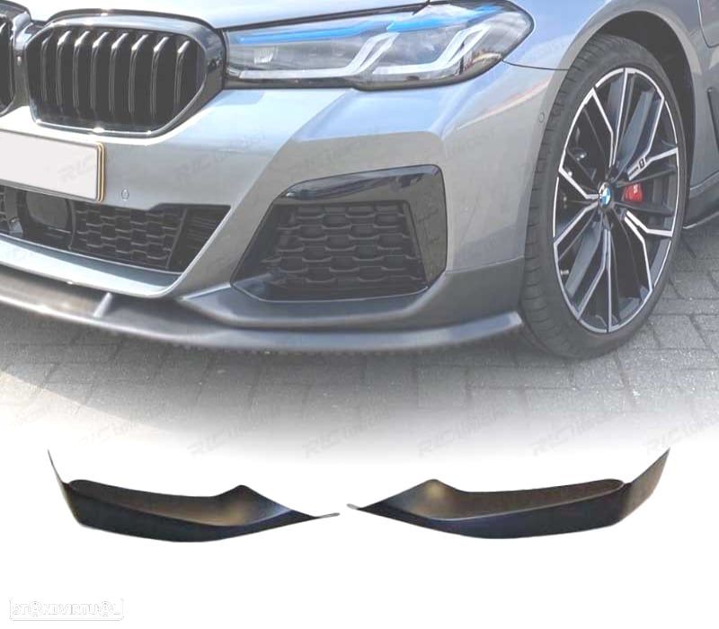 SPLITTERS FRONTAIS BMW G30 G31 17-19 LOOK M TECH - 1