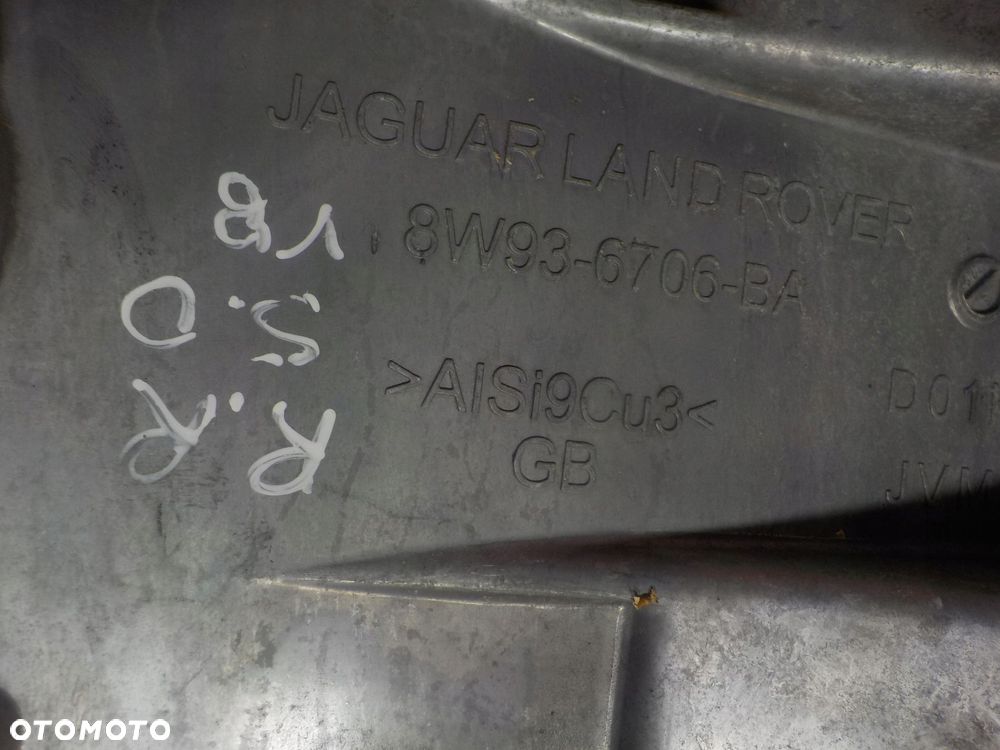 RANGE ROVER L405 SPORT 5.0 V8 13r 375KM miska oleju gorna 8W93-6706-BA - 4
