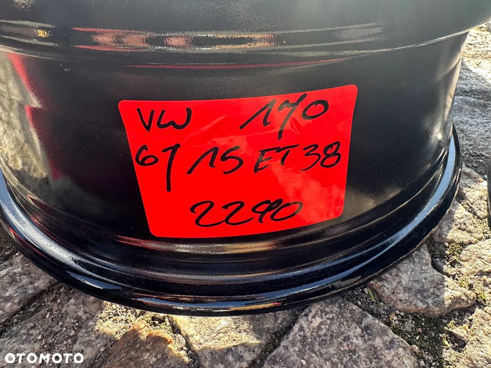 Felgi Alu VW Polo Golf IV 5x100 15 Oryginał - 6