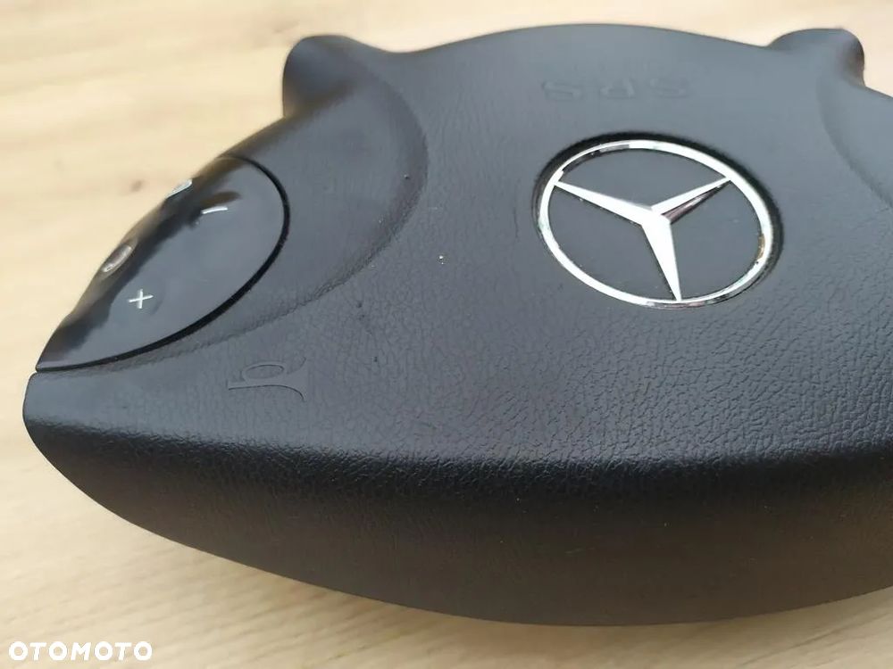 MERCEDES W211 AIRBAG KIEROWNICY PODUSZKA KIEROWCY CZARNA - 7