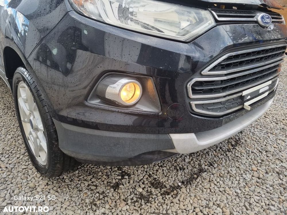 Bara fata Ford EcoSport II 2013 - 2017 BLACK (1389) model fara spalatoare far - 2