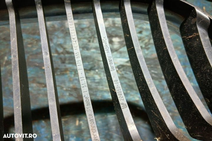 Grila radiator stanga 7166439  7179655 7166439  7179655 BMW Seria 1 E - 5