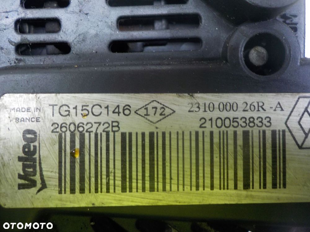 RENAULT SCENIC III 1.5 DCI ORG ALTERNATOR 231000026R-A - 2