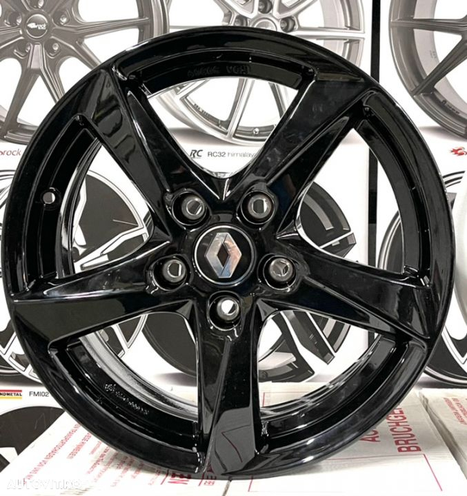 Jante Renault Megane 3, 4, Laguna, Latitude, Talisman, Scenic, Kadjar, Clio 4 new, noi, 16 inch - 4