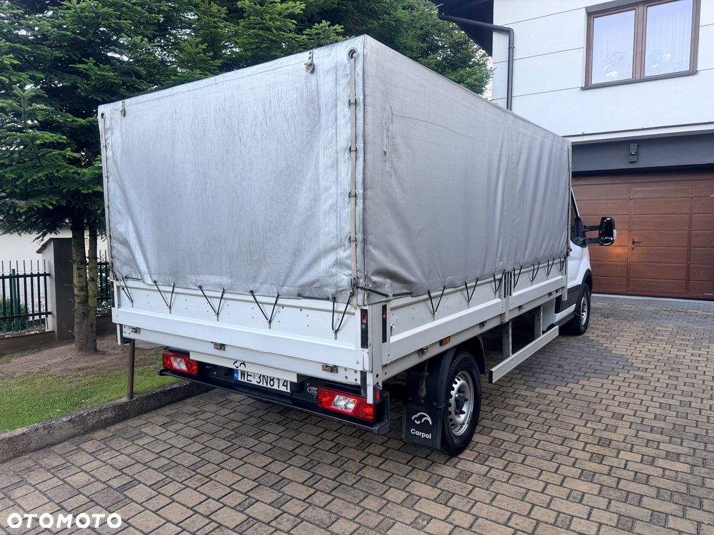 Ford Ford Transit 350 Plandeka 2.0 EcoBlue 170 KM – 2021r. – Bezwypadkowy – FV23% SALON POLSKA - PEŁNA HISTORIA SERWISOWA - ORYGINALNY PRZEBIEG - 16