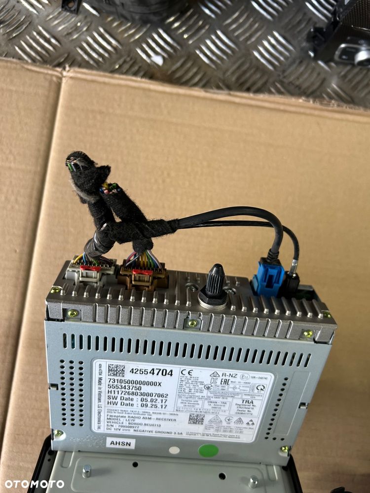 Opel Corsa E radio nawigacja ekran 555343750 42554704 - 7