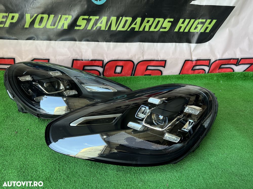 Porsche Cayenne 7P 7P5 Facelift Set Faruri Far stanga-dreapta Full Led - 3