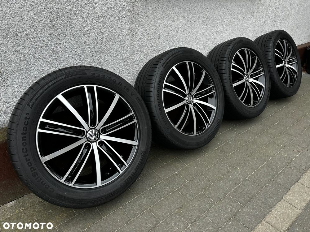 235 50 18 / Vw Tiguan 5NA 5N0 AUDI Q3 SKODA Kodiak / CONTINENTAL / r-LINE!!! - 1