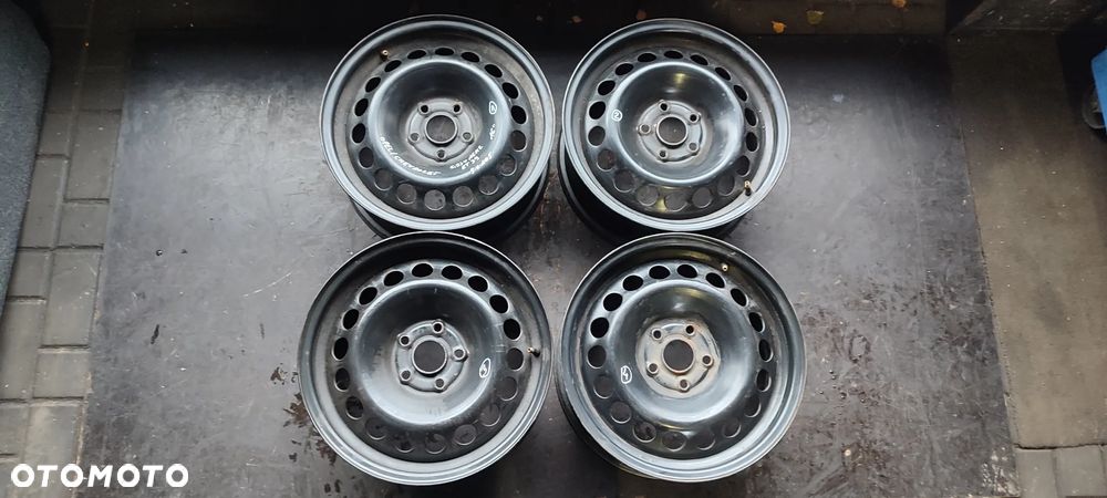 FELGI STALOWE 5X105 6.5Jx16 CALI ET39 OPEL ASTRA J K fi 56.6 KOMPLET 4 SZTUKI - 1