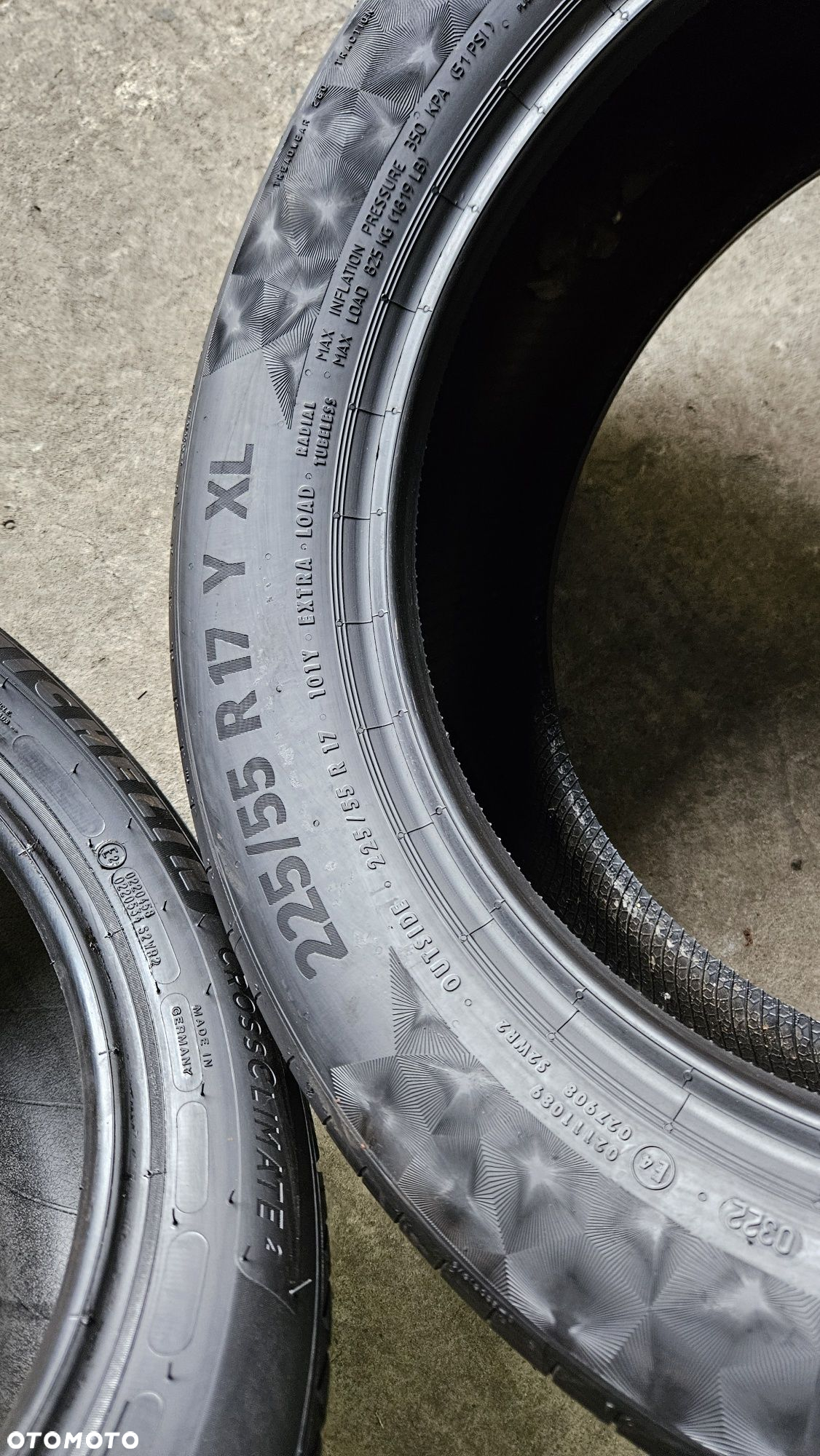 opona używana 225/55R17 Continental Premiumcontact 6 - 5