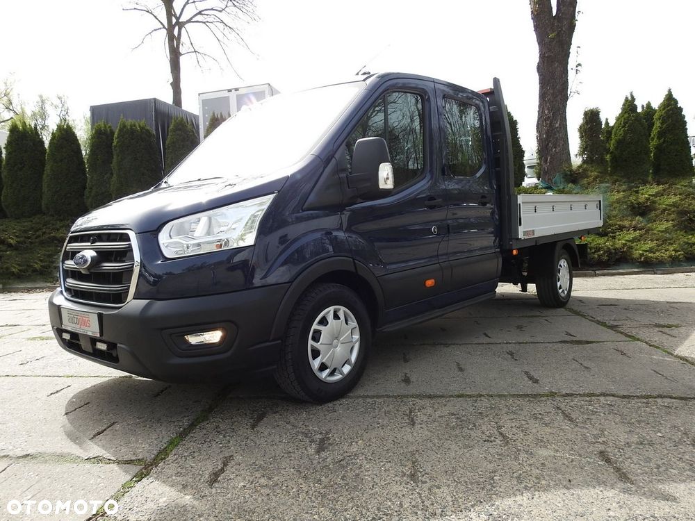 Ford TRANSIT SKRZYNIA PODWÓJNA KABINA DOKA 7 MIEJSC TEMPOMAT KLIMATYZACJA LEDY  130KM - 21