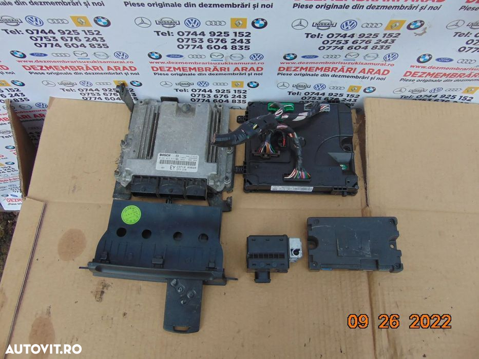 Kit pornire renault latitude 2.0 cutie automata ecu calculator cartela - 2