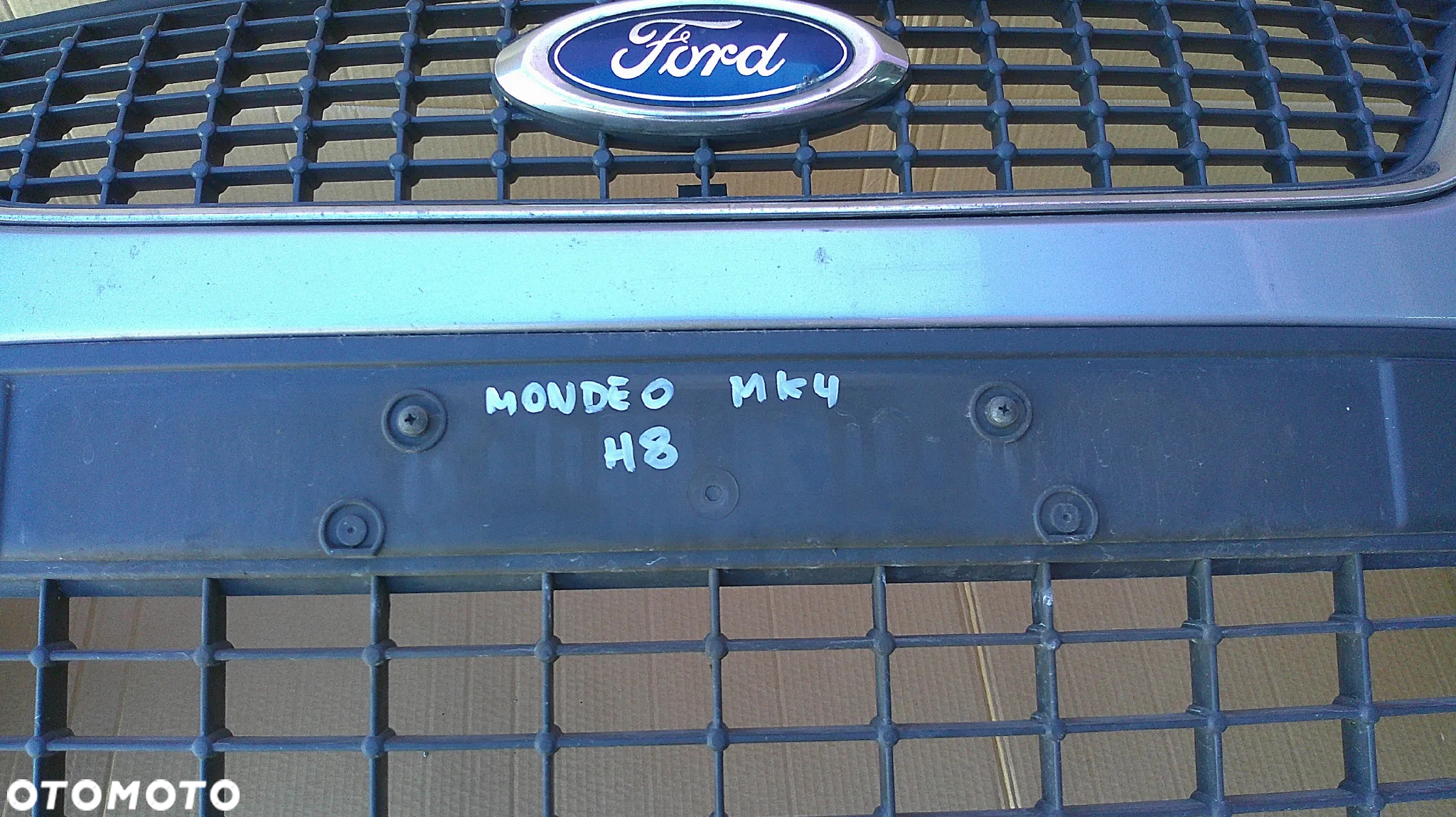 FORD MONDEO MK4 ZDERZAK PRZEDNI H8 - 9