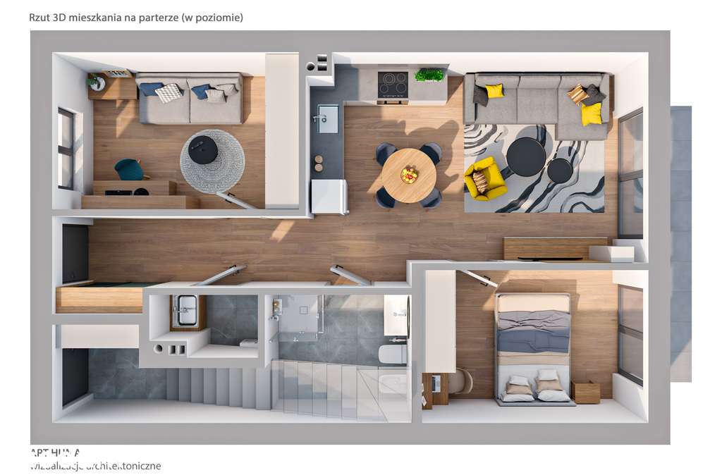 Częstochowa, ul. Zakopiańska | Apartament - Pełny obrazek: 3/12