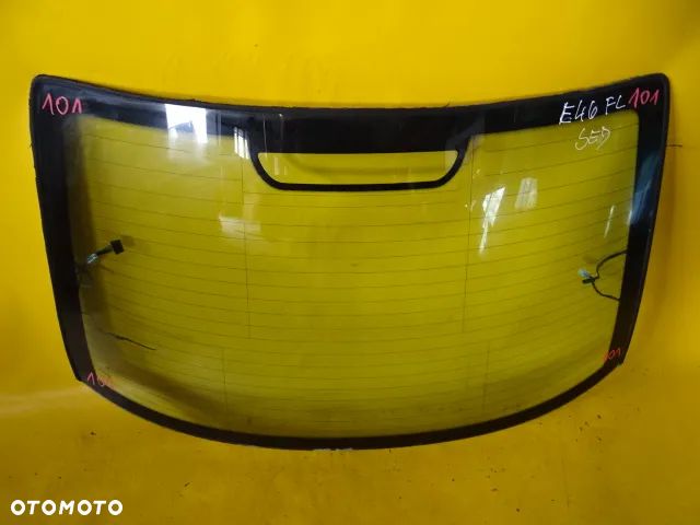 SZYBA TYŁ TYLNA BMW 3 E46 LIFT SEDAN NR101 - 1