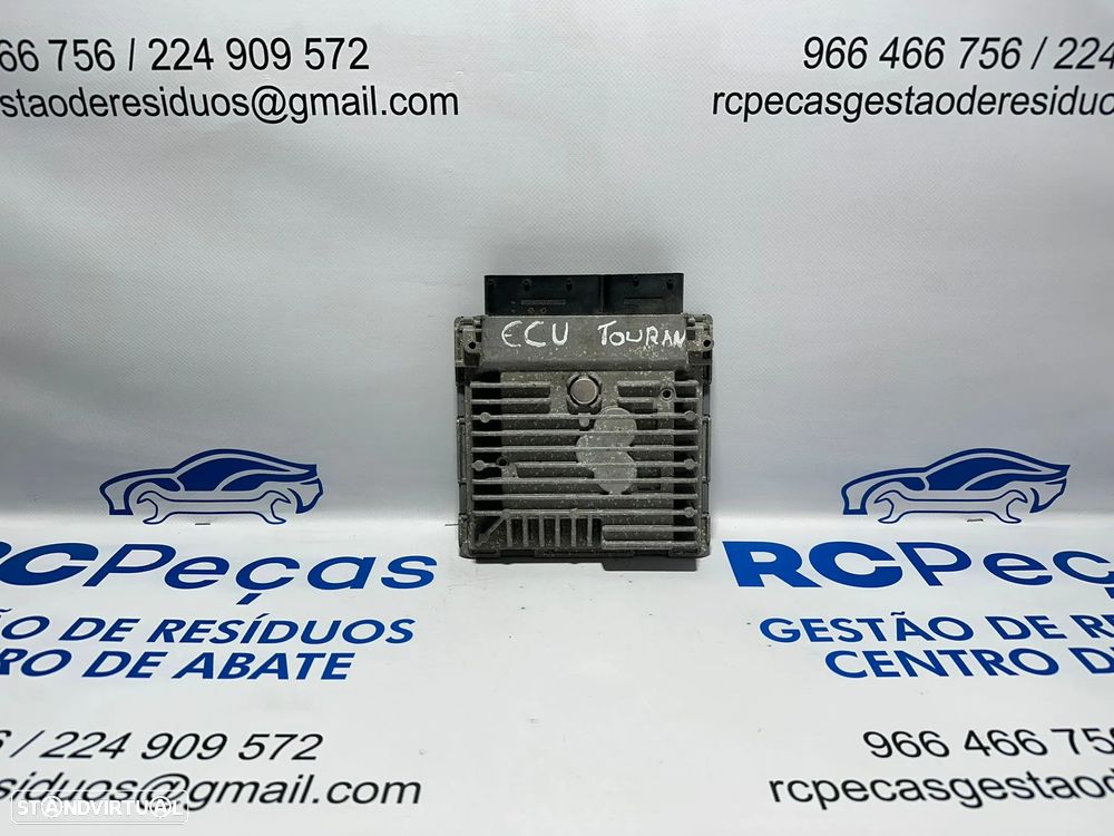 .Centralina ECU Motor Continental VW Volkswagen 1.6 TDi CAY Caddy Touran 03L906023PH 2010 - 2015 - 3