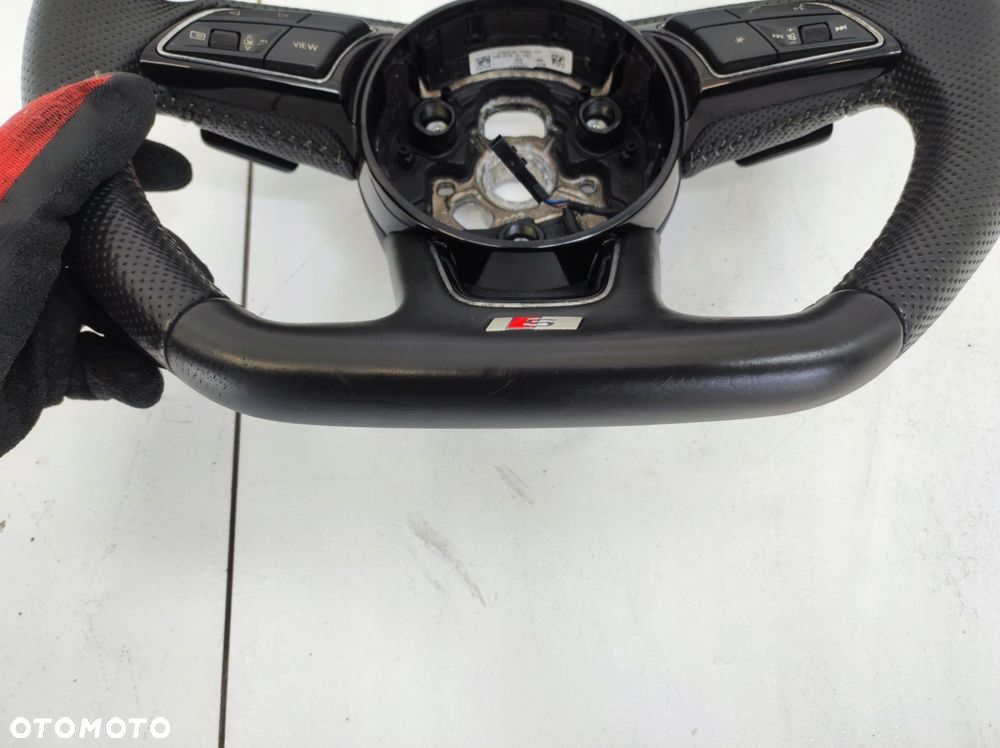 kierownica multifunkcyjna łopatki zmiany biegów audi s4 b9 lift - 9