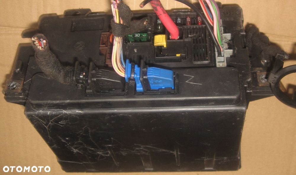 sterownik silnika FIAT PANDA II 1.1 8V 55192634 zestaw startowy - 6