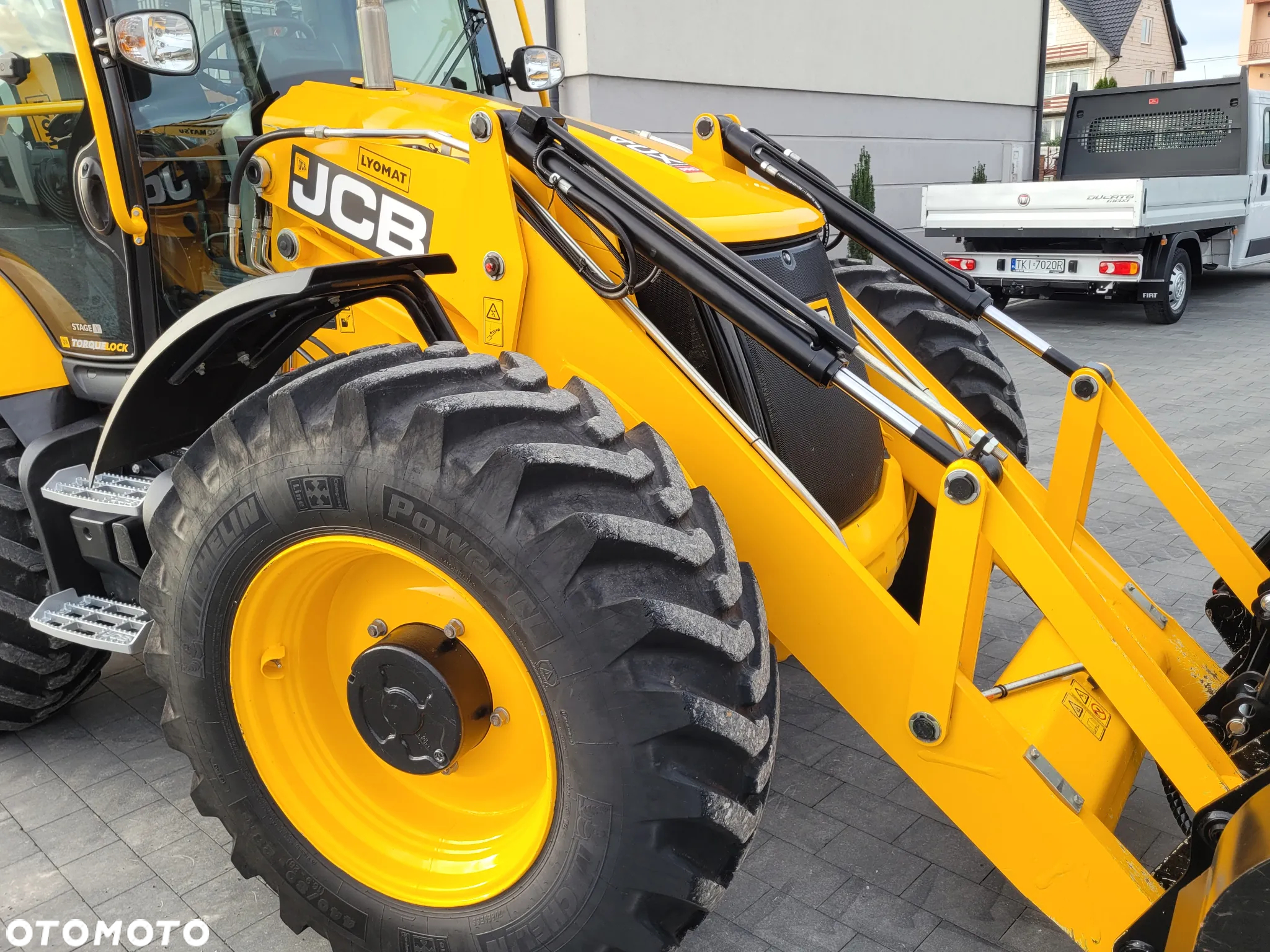 JCB 4CX PRO / jak NOWA / 1250h / joystick / - 17