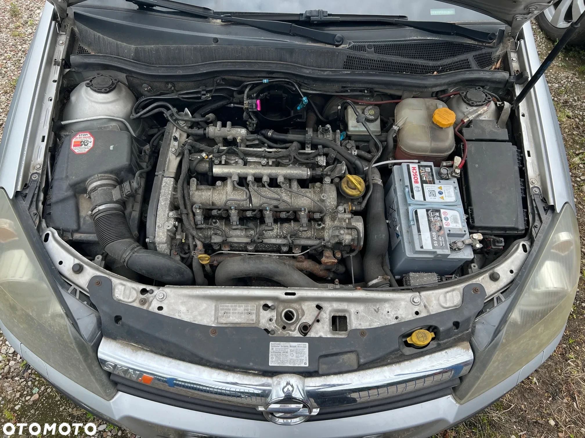 opel astra H III silnik 1,9 CDTI kompletna skrzynia biegów 6biegowa M32 - 2
