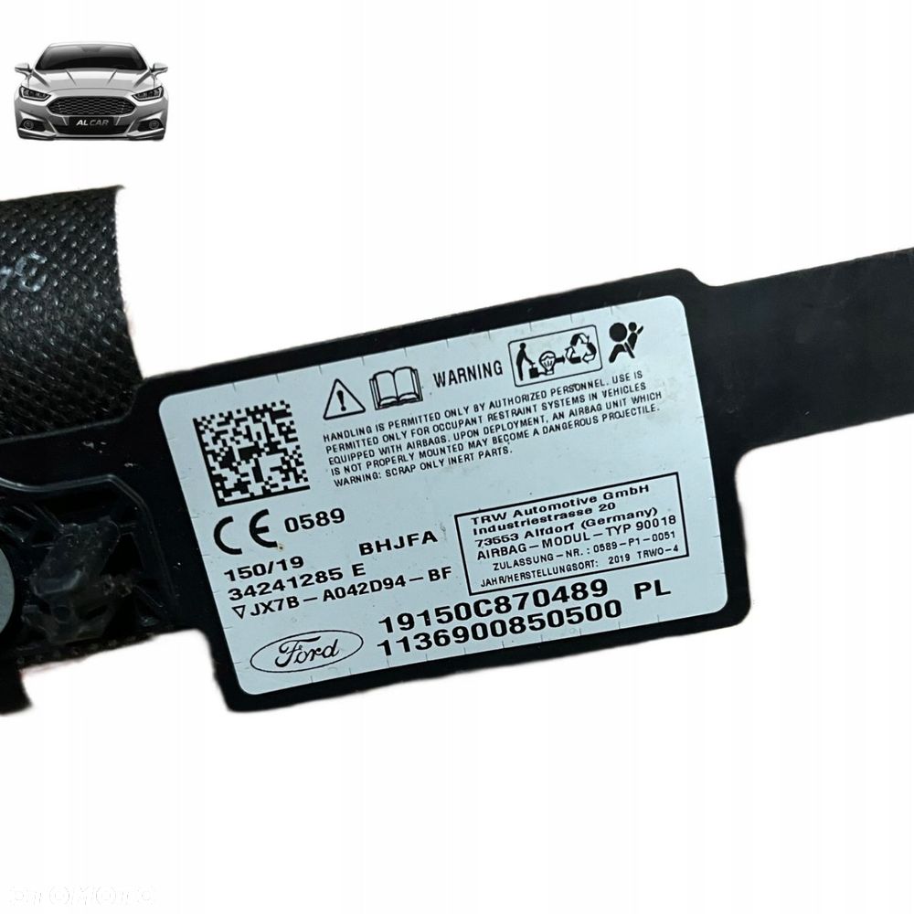 AIRBAG KURTYNA LEWA FOD FOCUS MK4 JX7B-A042D94-BF - 2