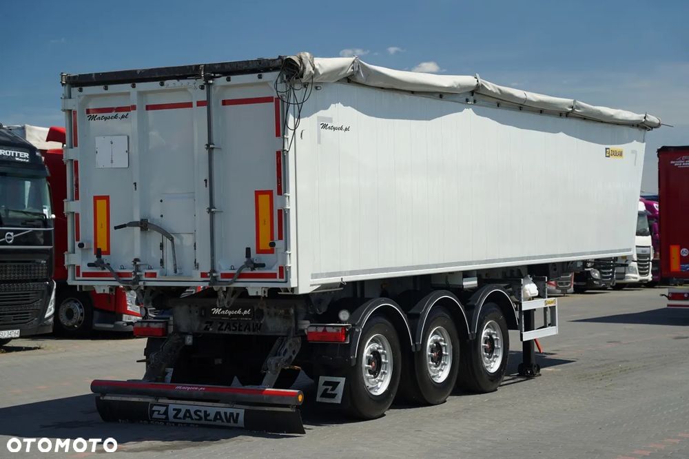 Zaslaw WYWROTKA 43 M3  / ALUMINIOWA / OŚ PODNOSZONA / OSIE SAF / - 7