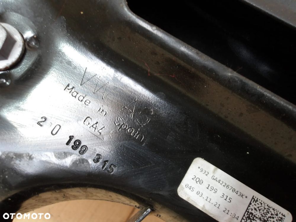 SANKI WOZEK AUDI A1 VW POLO 2G 2Q0199315 2Q0423057L - 5