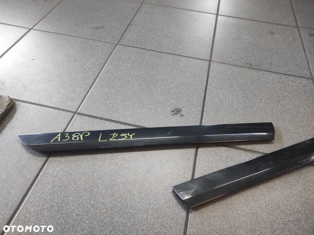 AUDI A3 8P 8P4 SPORTBACK LISTWA LISTWY DOLNE DRZWI LEWA PRAWA TYLNA TYŁ LŹ9Y CZARNA WYSYŁKA !!!! - 4