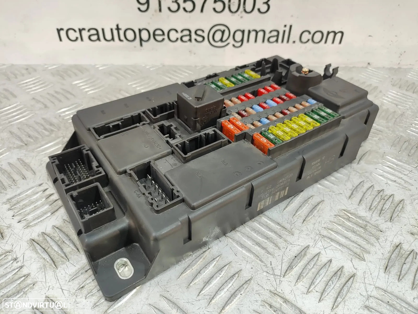 TAMPA CAIXA FUSÍVEIS RELÉS SAM BSI MINI COOPER R56 61353453739 3453739 - 3