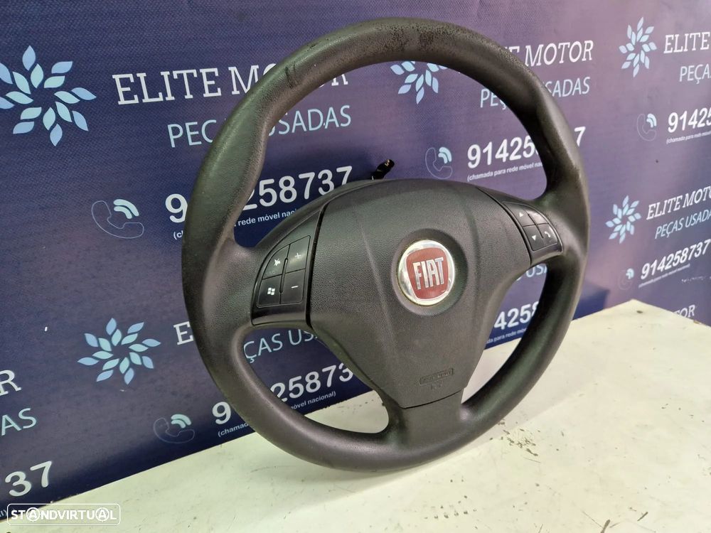 Volante usado borracha com airbag FIAT DOBLO - 2