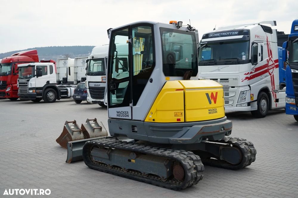Wacker NEUSEON EZ50 / MINI EXCAVATOR / 2022 / 3.200 ORE / SET CUPĂ - 4