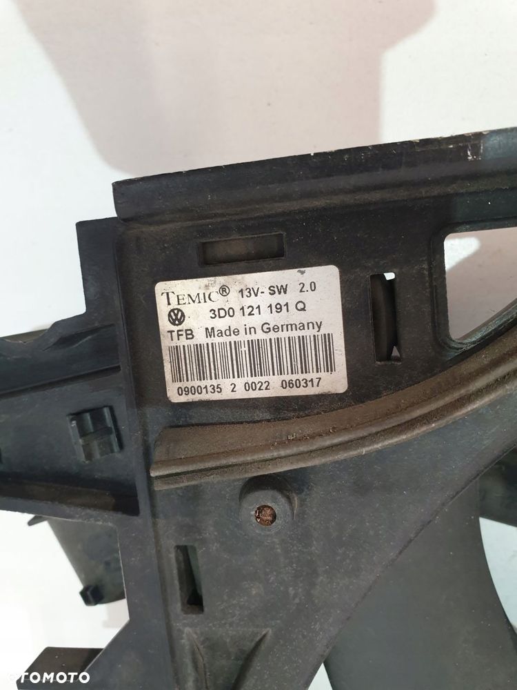 obudowa wentylator chłodnic 3d0121191q phaeton 3d2 3.0tdi 06r - 6