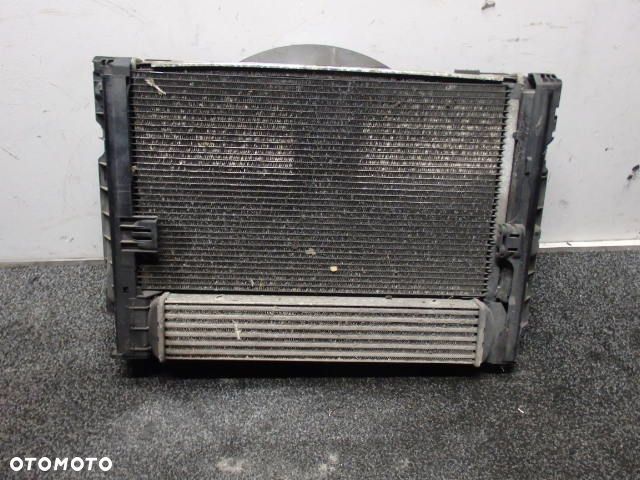 BMW E90 E91 KOMPLET CHŁODNIC WENTYLATOR  780121205 RAF-AUTO CZESCI BMW - 1