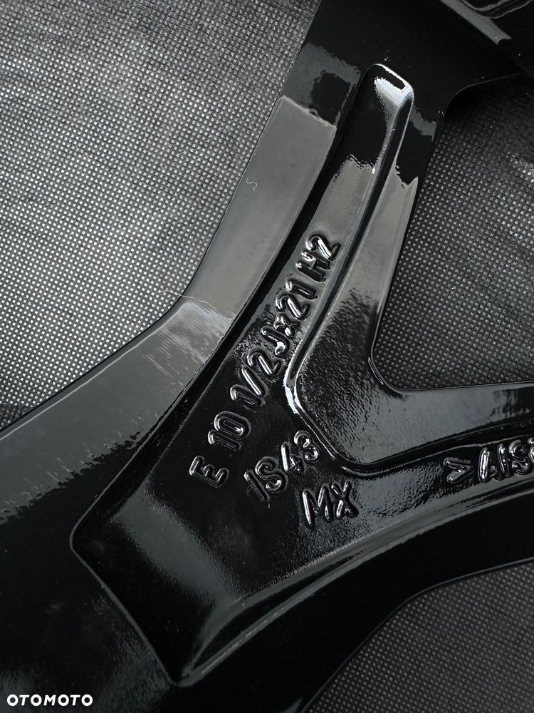 Oryginalne felgi BMW 21 M pakiet 5x112 X5 G05 X6 G06 Styling 741 9.5j ET37 IS37 10.5j ET43 IS43 8071998 alufelgi 8071999 SUV Czarne Black Piano oryginał WZ 741M wzór style - 16