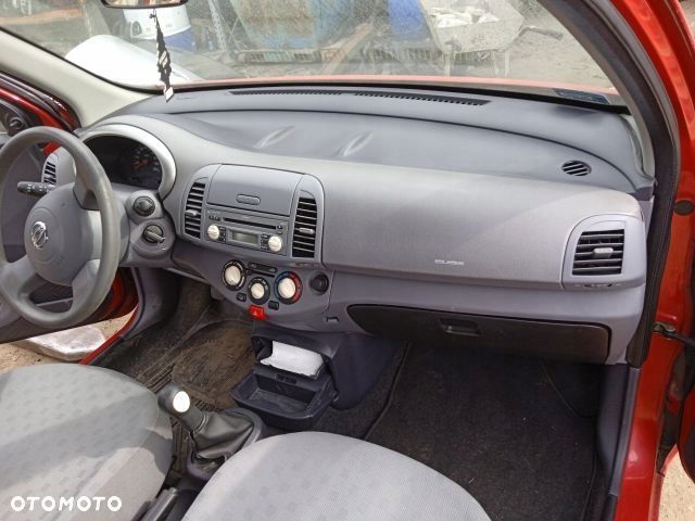 Nissan Micra K12 PODUSZKI AIR BAG NAKŁADKA PASY - 1