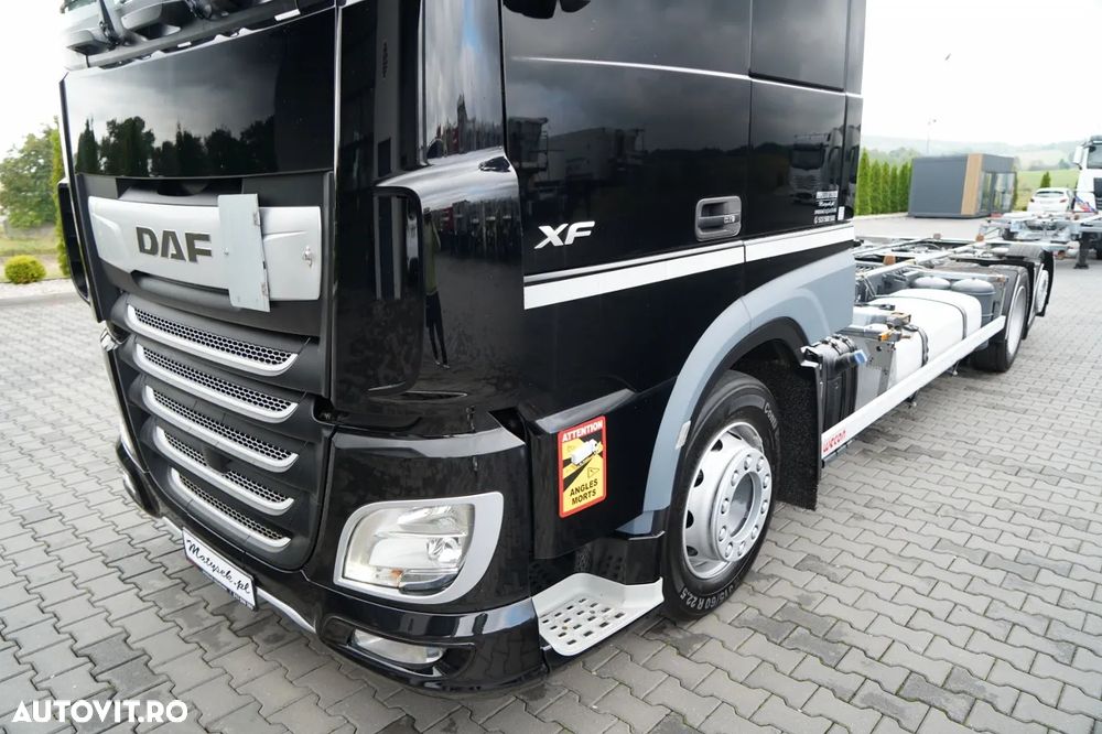 DAF XF 480 / BDF / 6X2 / SSC / I-PARK COOL / PUNTE RETRACTABILE / CONTRACT DE REPARAȚIE POST-SERVICE - 9