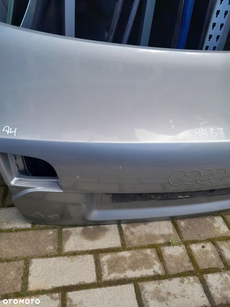 AUDI A4 B7 KLAPA BAGAŻNIKA TYŁ SEDAN - 4