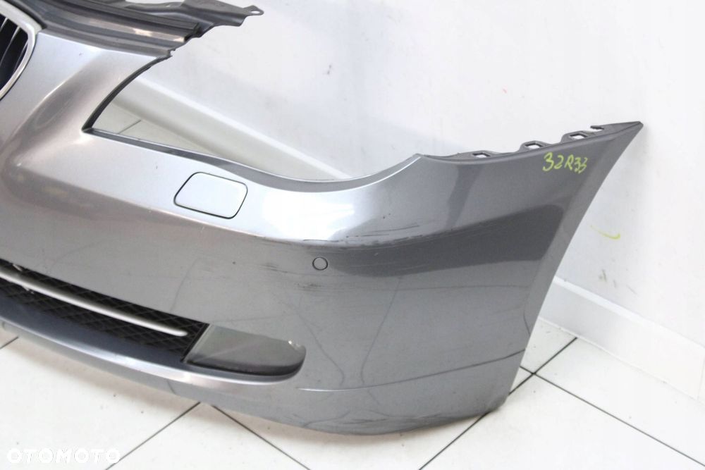 BMW 5 E60 E61 LIFT 2007R- ZDERZAK PRZÓD PRZEDNI PDC XENON A52 - KOD LAKIERU - 9