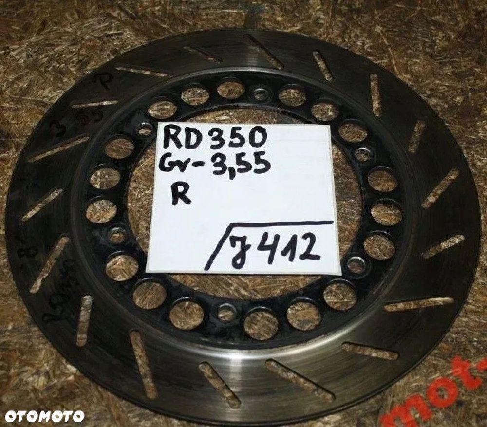 TARCZA HAMULCOWA YAMAHA RD350 - 1
