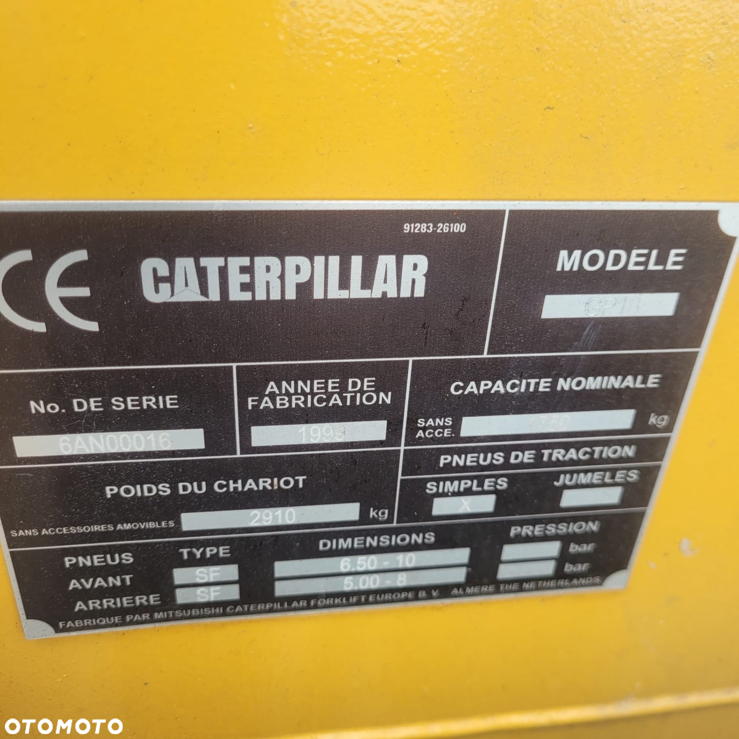 Caterpillar GP-18 - 11