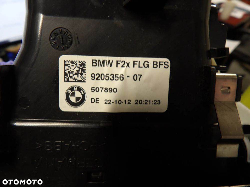 BMW - F30 - KOMPLET LISTW - KRATKI NAWIEWU - IDRIVE - 9205355  9207116  9205356  9261704 - 7