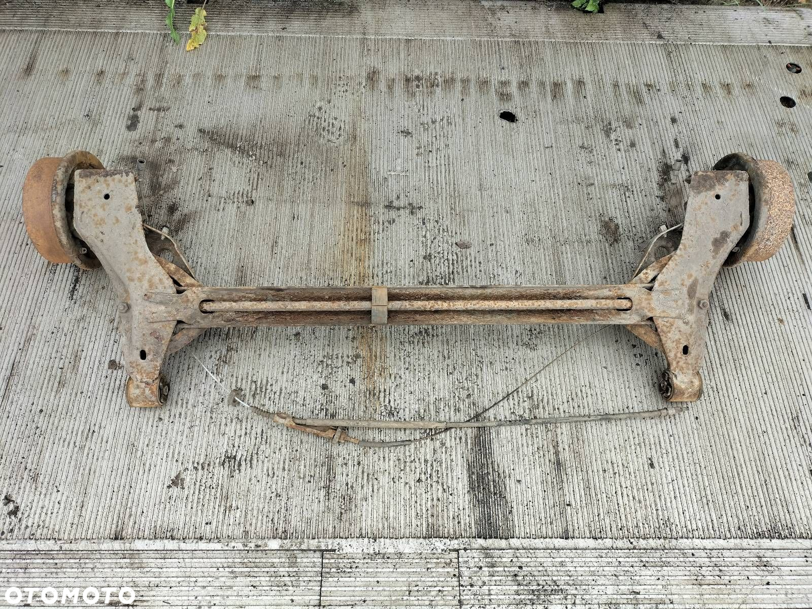 BELKA OŚ ZAWIESZENIA TYŁ BĘBNY Z ABS OPEL CORSA C - 6