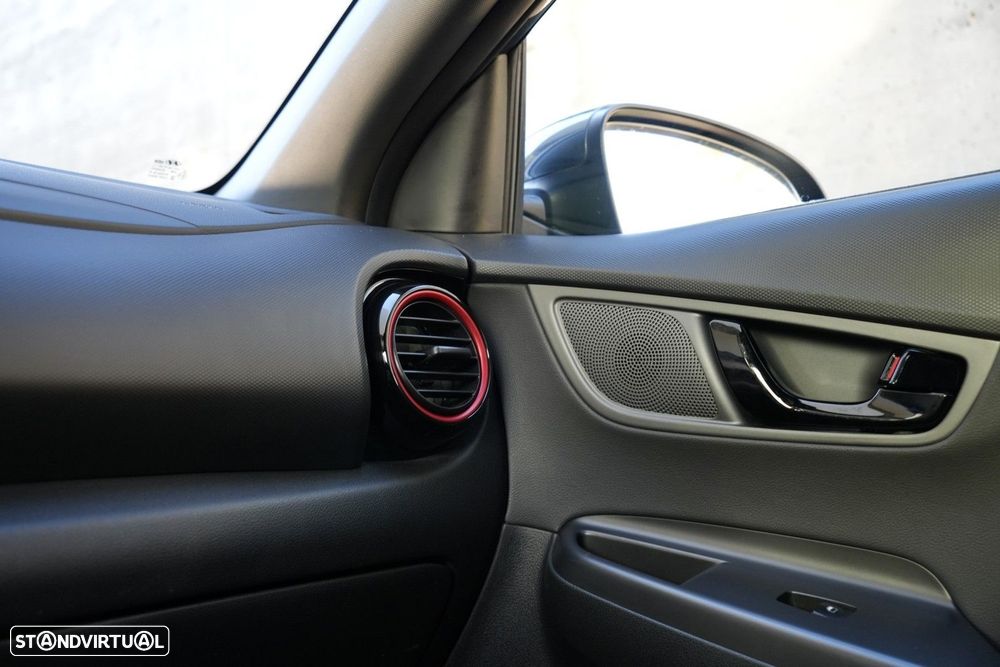 Hyundai Kauai 1.0 T-GDi Pele/Tecido Vermelho - 23