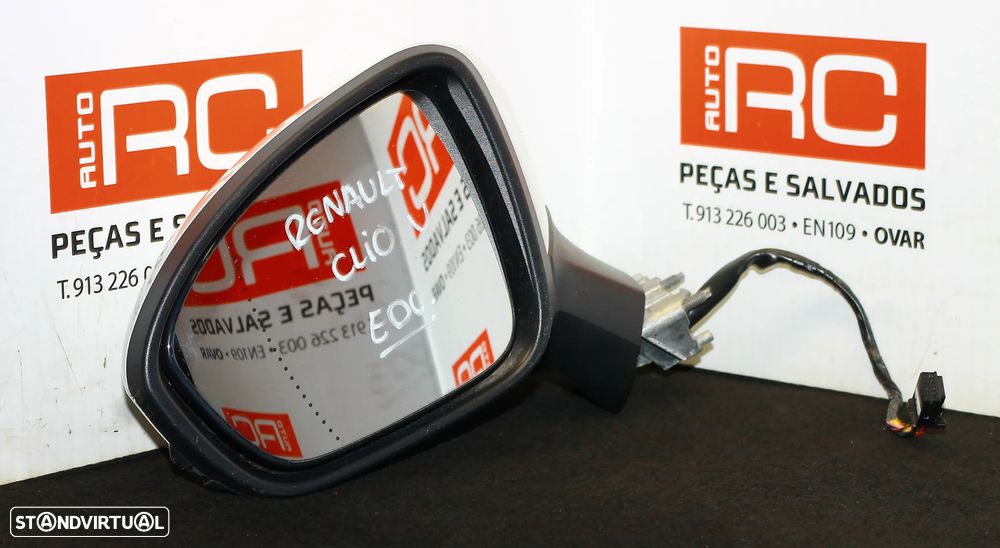 ESPELHO RETROVISOR ESQUERDO RENAULT CLIO V - 2