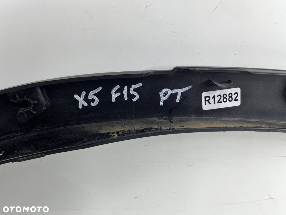 Listwa BMW X5 F15 13-18r. prawy tylny rant nadkola błotnika zderzaka nakładka 7294372 - 14